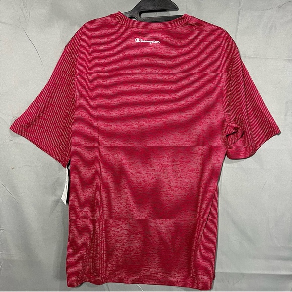 Champion Men's Heathered Red Short Sleeve Tee medium - Picture 5 of 8